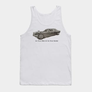 On Your Feet Or On Your Knees Retro Style Tank Top